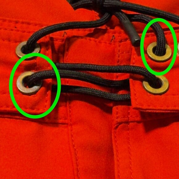 IPD Huntington Beach Jr Lifeguard Mens 32 Red Board Shorts 83 Style Swim - Picture 8 of 12